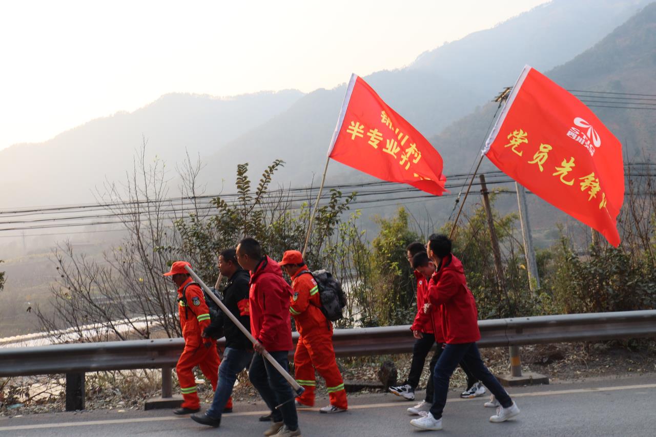 森林防火群策群防，共建平安！德會TJ1-1項目黨支部開展森林防火系列活動